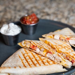 Cheesy Chicken Quesadilla