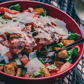 Blackened Salmon Ceaser