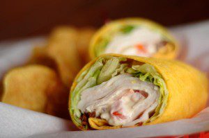 Red Oak Pub Turkey Bacon Wrap